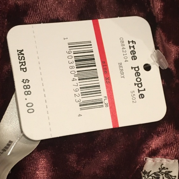 Intimately by Free People Velvet Cutout Mini Dress - Picture 5 of 5